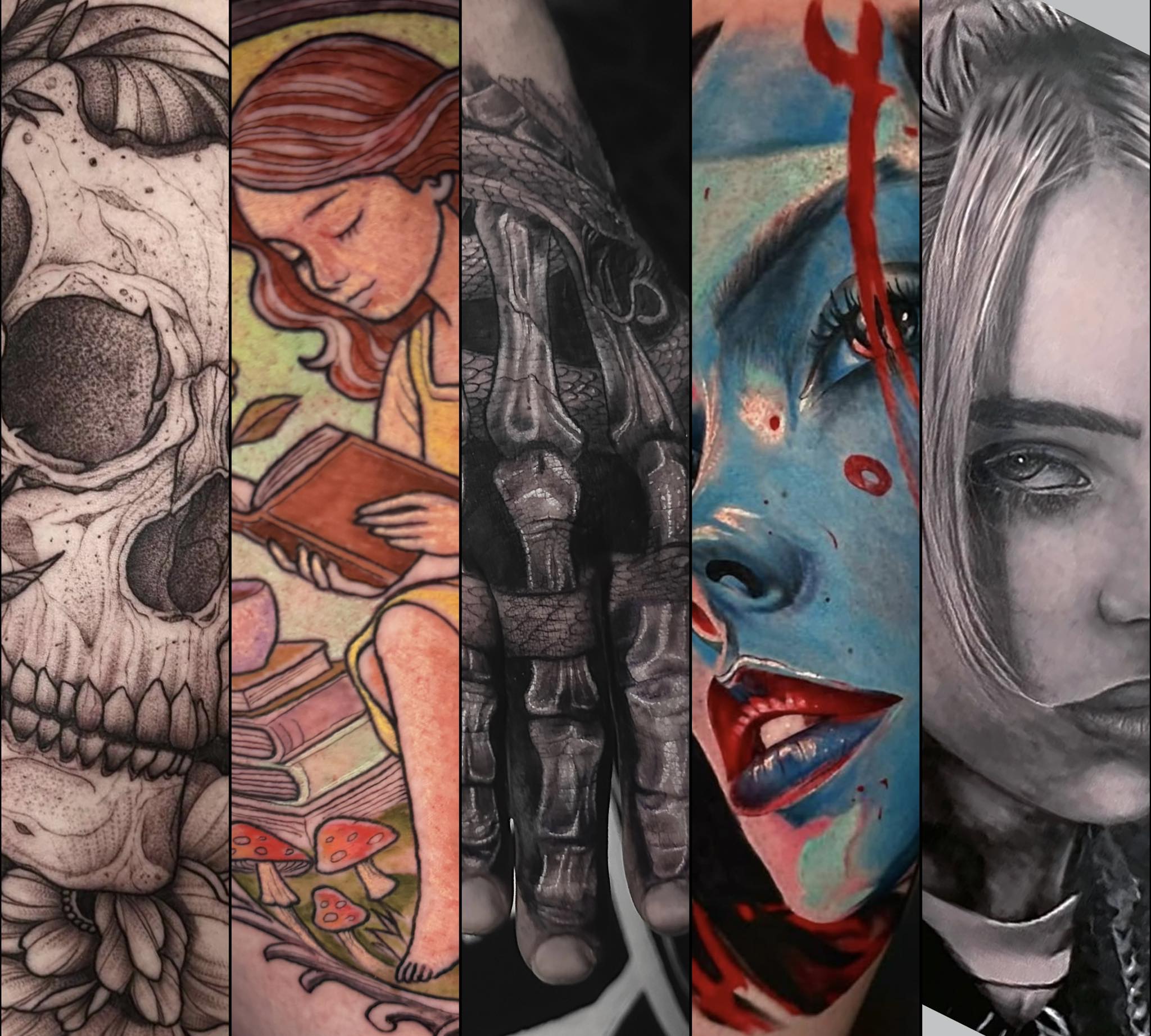 Tattoo portfolio piece by @mayaink