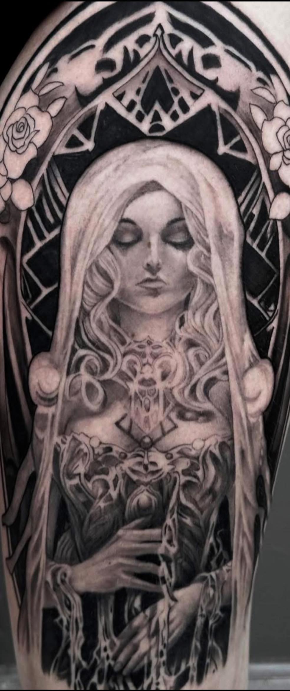 Tattoo portfolio piece by @tomasnava
